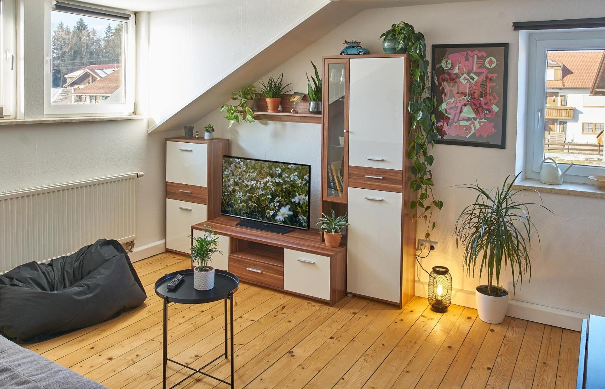 Green-Art-Living Fuer 3 Im Allgaeu Mit Queensize & Wifi Lauben  外观 照片